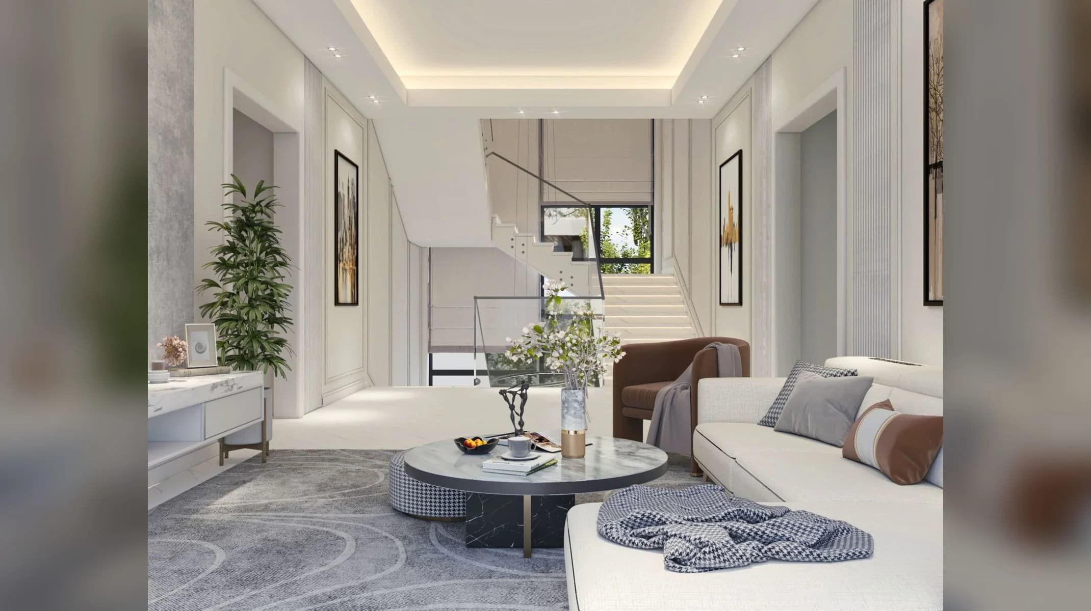 Private Villa in Abudhabi — Interior Design by Golden Triangle